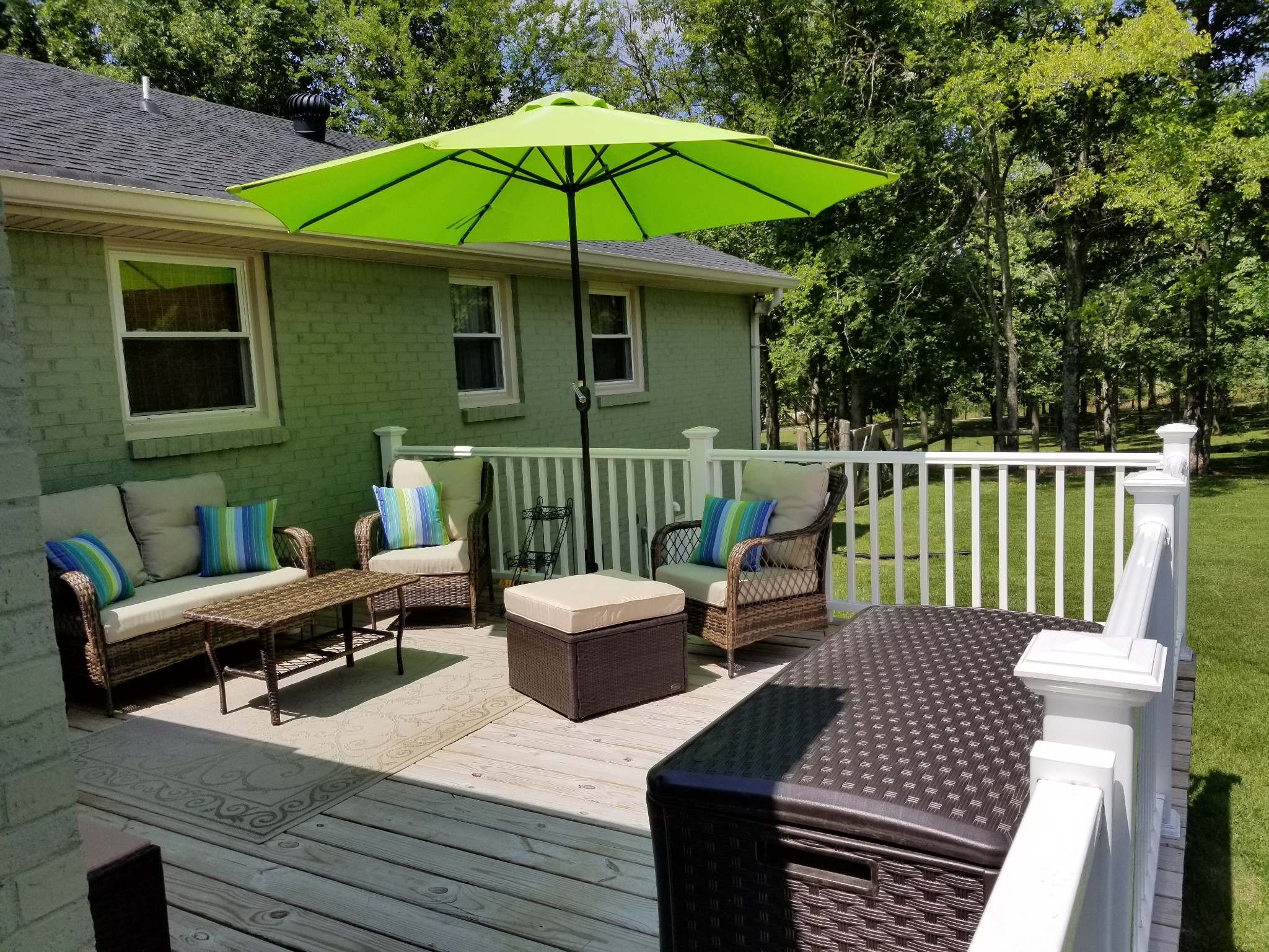 2770 Ben Green Road Lebanon, TN 37090 - Photo 33 of 37 a view of a roof deck with furniture