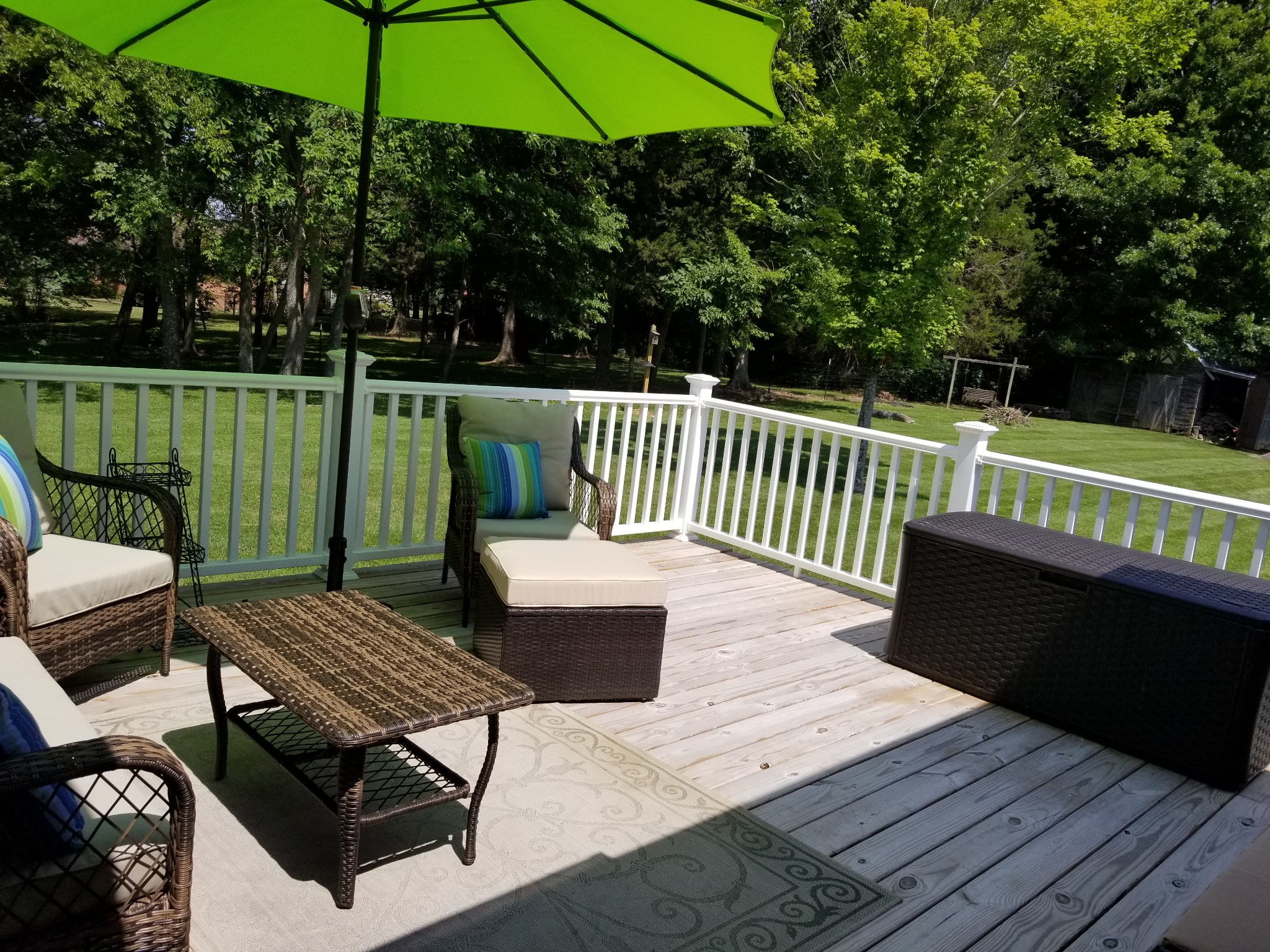 2770 Ben Green Road Lebanon, TN 37090 - Photo 34 of 37 a view of a roof deck with furniture