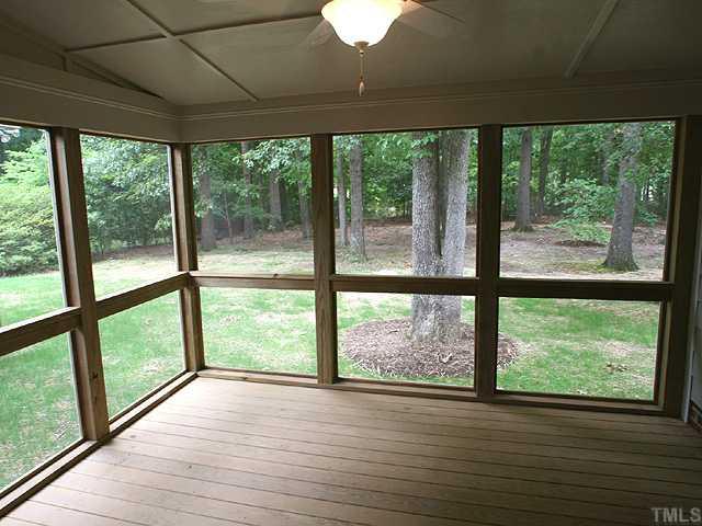 4300 Windsor Place Raleigh, NC 27609 - Photo 5 of 8 New Screened porch overlooks beautiful fenced back yard.