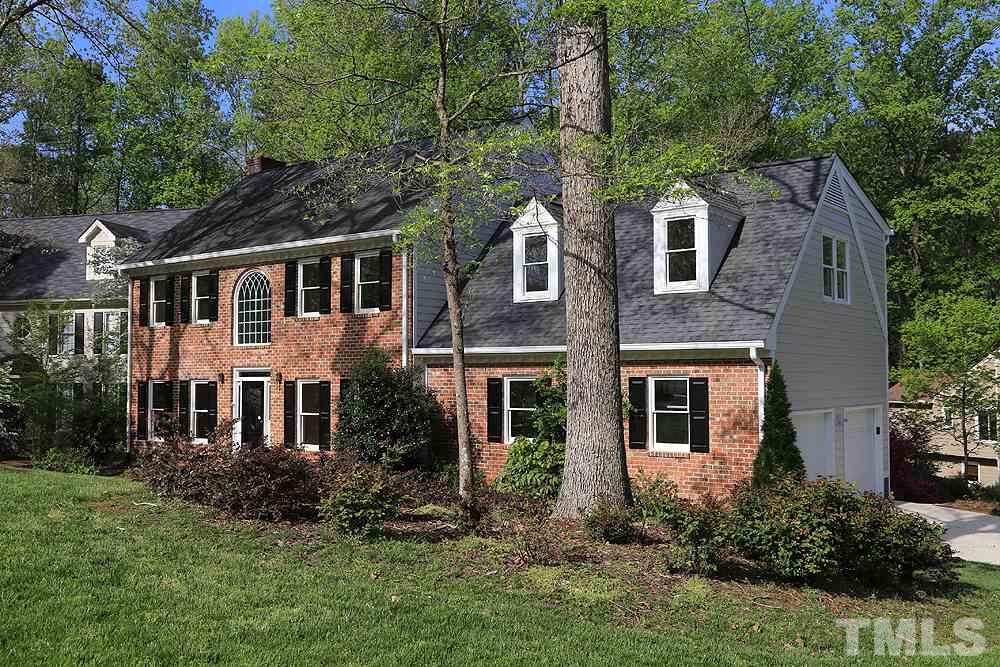 7809 Ketley Court Raleigh, NC 27615 - Photo 2 of 30 Lush landscaping on a cul de sac lot with 2 car garage.