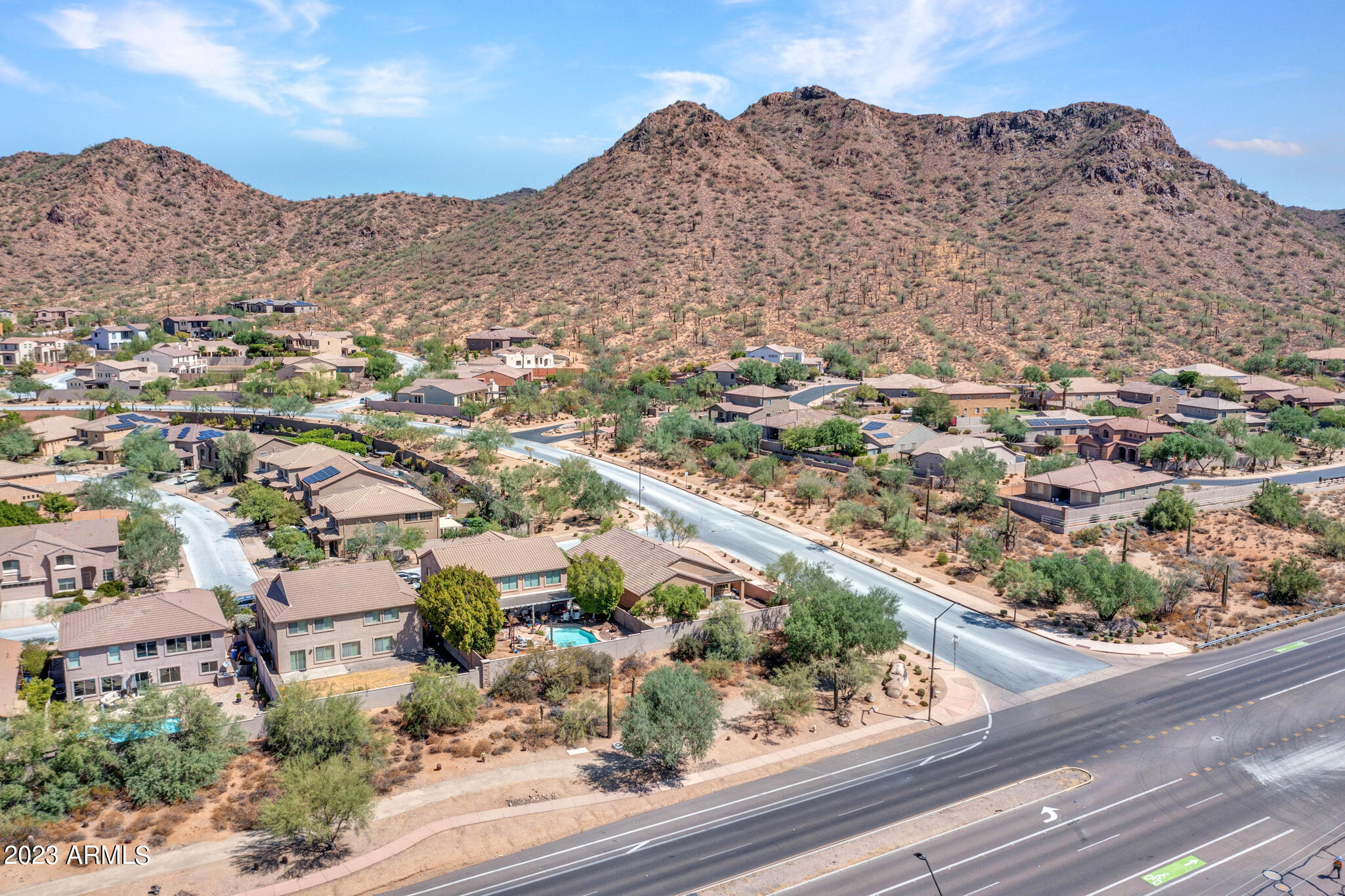 2309 West Florentine Road Phoenix, AZ 85086 - Photo 53 of 74 01-Drone (Back) (3)