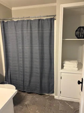 a view of a bathroom with sink