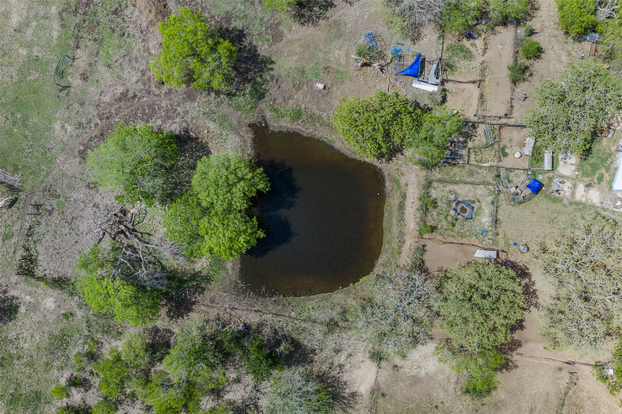 8519 State Park Road Lockhart, TX 78644 - Photo 27 of 40 Aerial view of a nearby body of water
