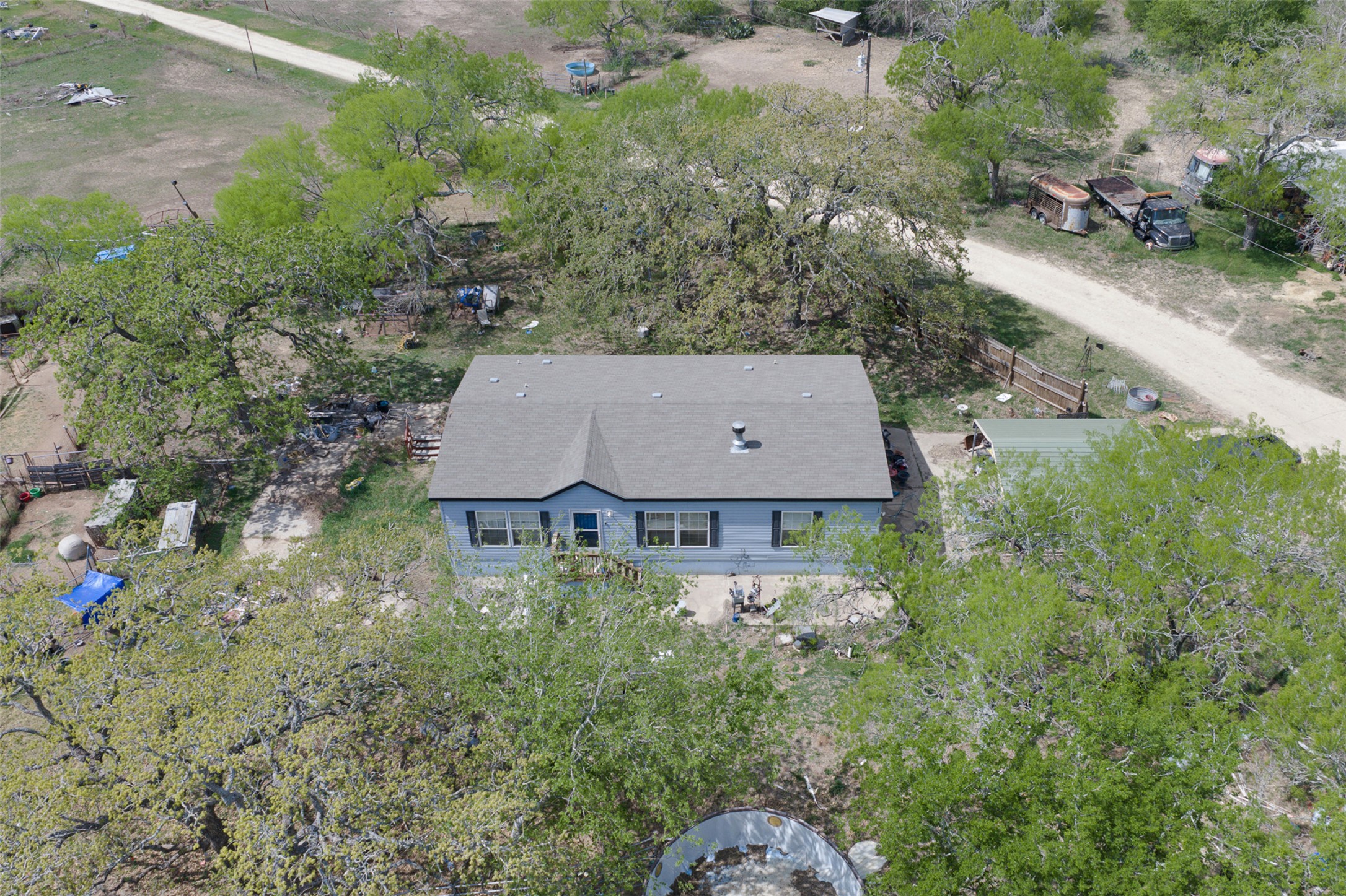 8519 State Park Road Lockhart, TX 78644 - Photo 30 of 40 Aerial view of property and surrounding area