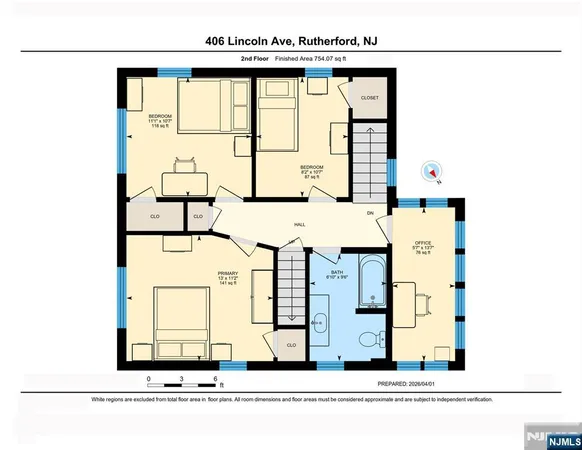 $795,000 | 406 Lincoln Avenue, Rutherford, NJ 07070