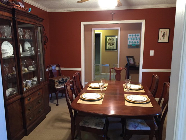 5798 Huddersfield Road Macon, GA 31210 - Photo 8 of 35 a view of a dining room with furniture