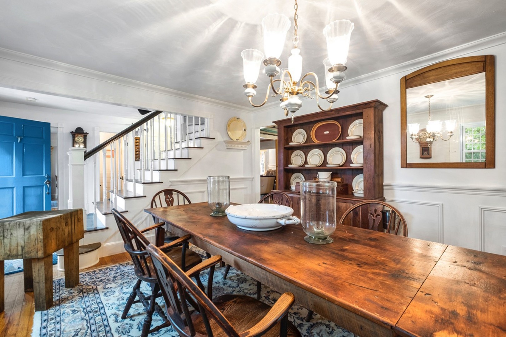 10 Skyline Drive Nantucket, MA 02554 - Photo 31 of 38 View of dining room toward stairs and entrance to kitchen