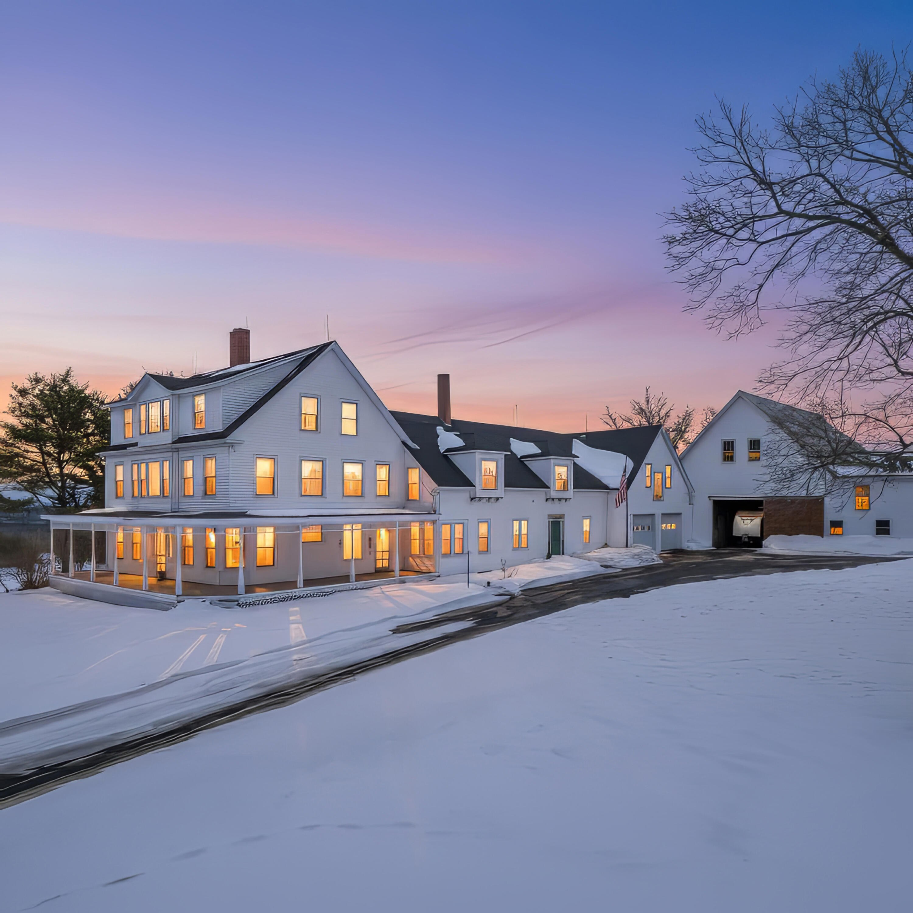 775 North Parish Road Turner, ME 04282 - Photo 103 of 109 7_775nparishroadtwilight