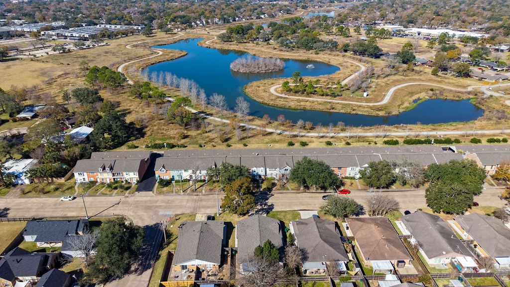 1408 Ramada Drive Houston, TX 77062 - Photo 27 of 28 an aerial view of residential houses with outdoor space