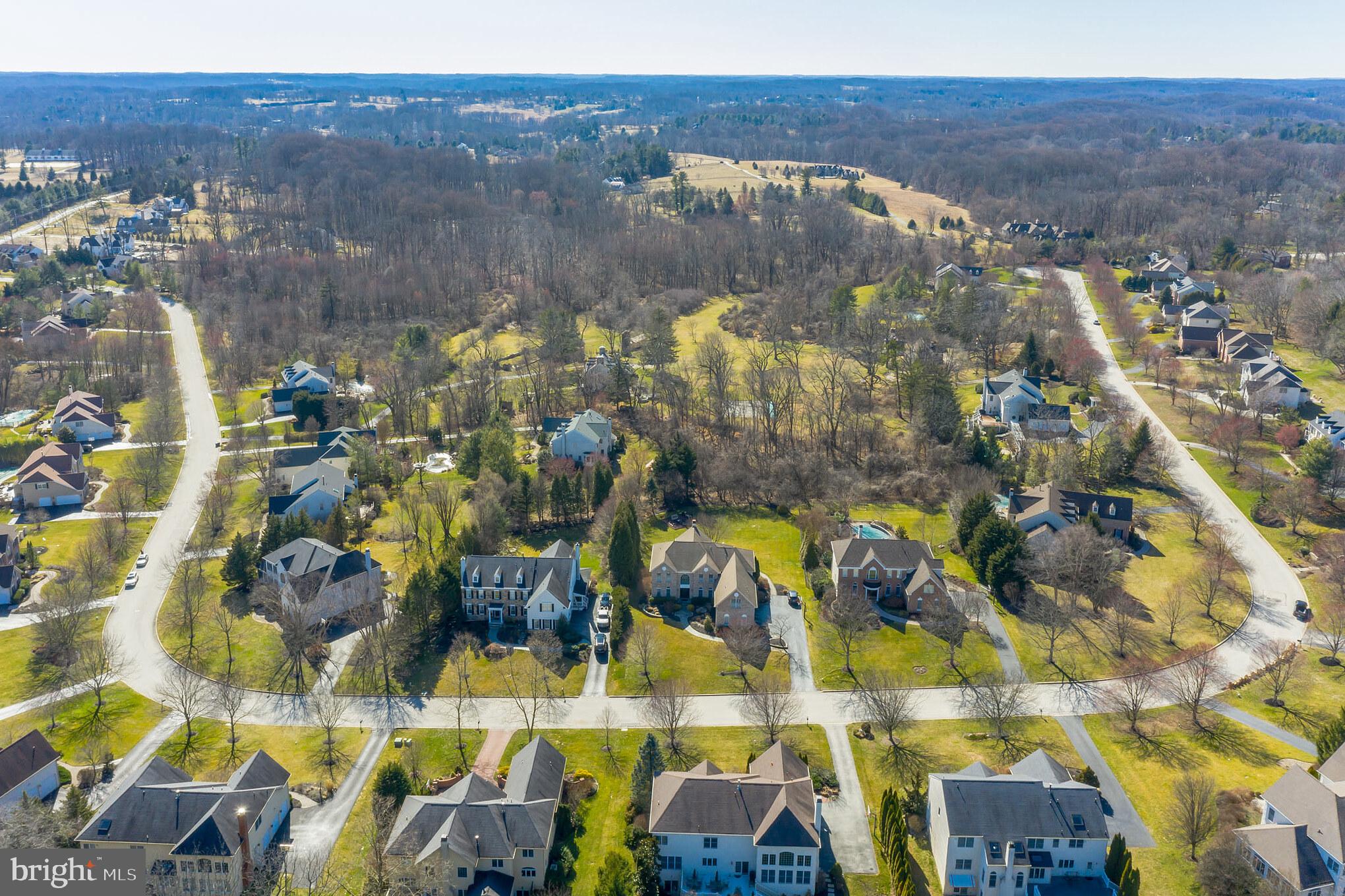 1168 Pebble Spring Drive Berwyn, PA 19312 - Photo 28 of 38 Aerial shot of Berwyn Estates
