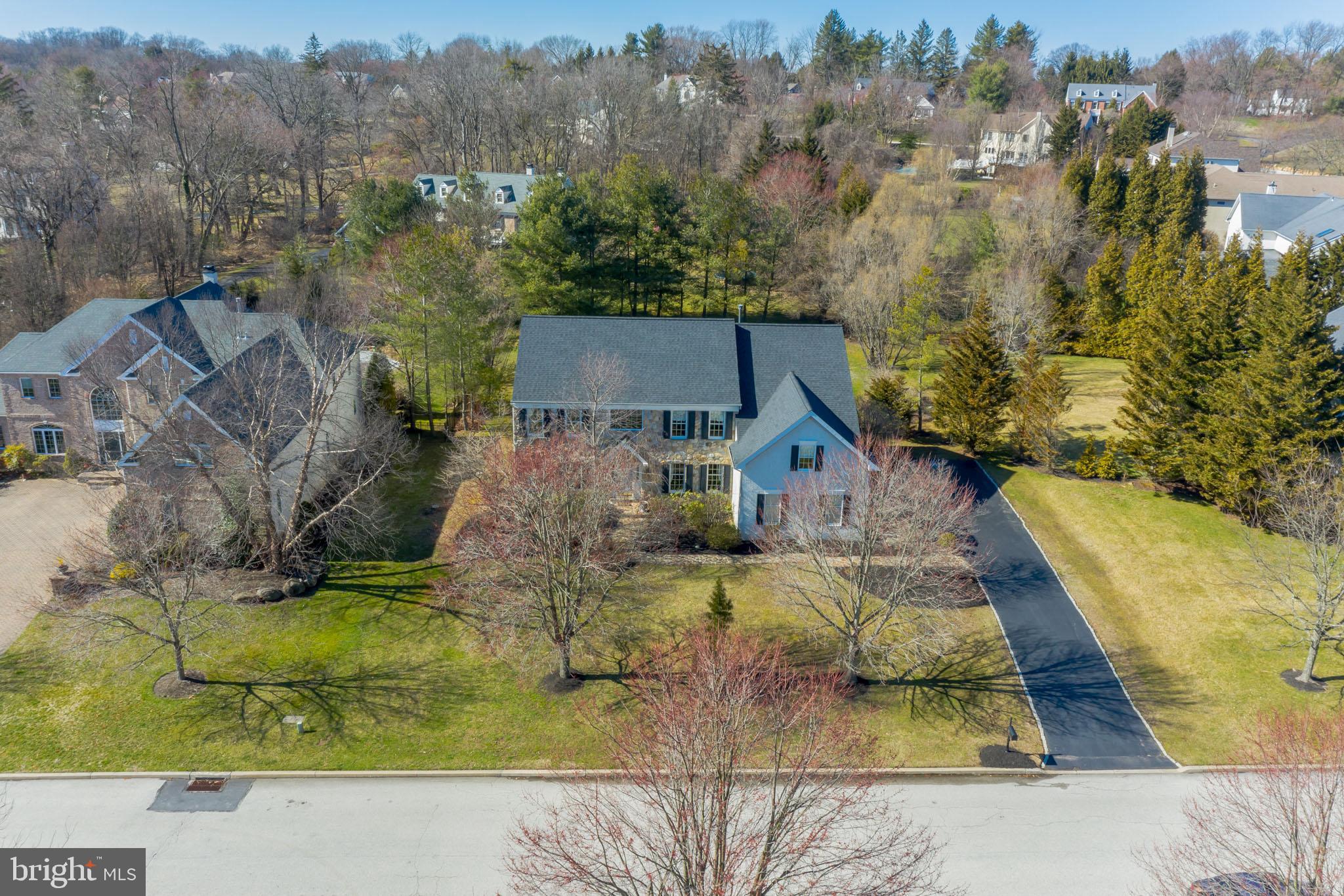 1168 Pebble Spring Drive Berwyn, PA 19312 - Photo 34 of 38 Aerial picture of home (2)