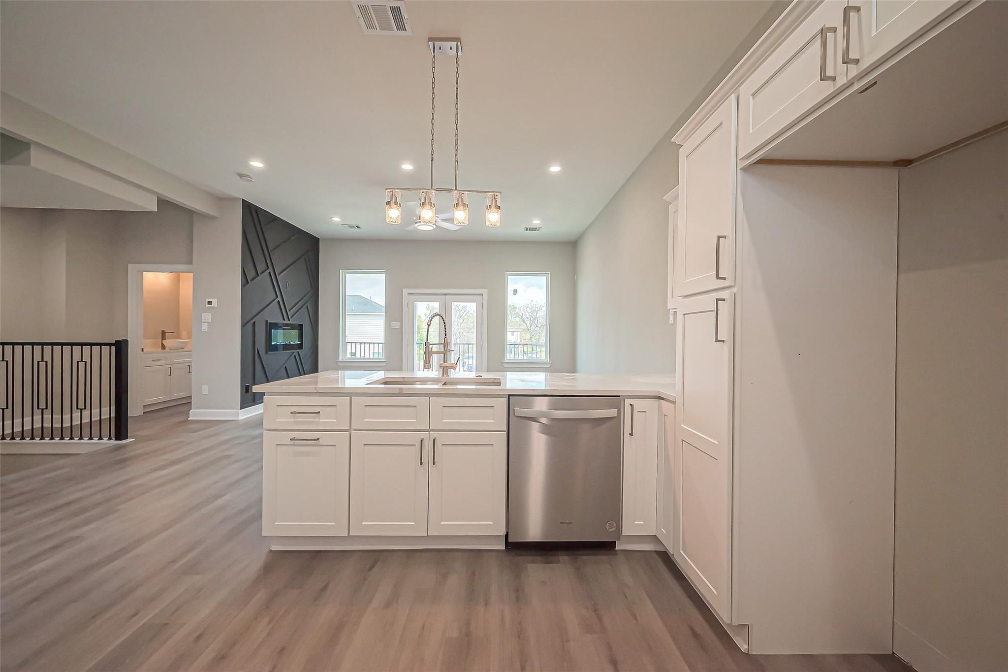 4746 Mallow Street Houston, TX 77033 - Photo 26 of 38 Unit 2: Kitchen with lots of natural lighting.