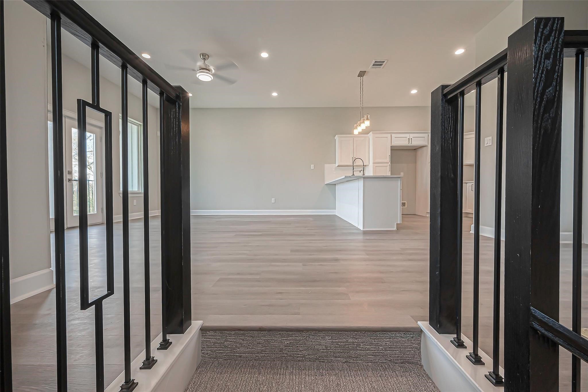 4746 Mallow Street Houston, TX 77033 - Photo 29 of 38 Unit 2: Stairs to main floor.
