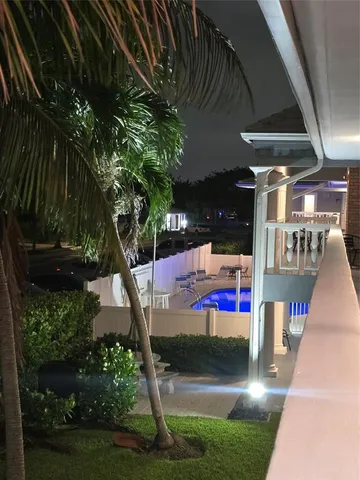 a view of outdoor space with seating