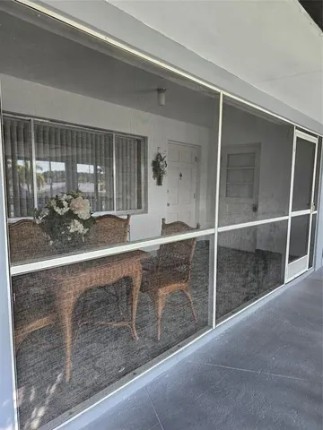 a view of a sink and window