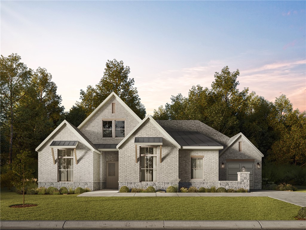 Rendering of exterior of Harper C elevation