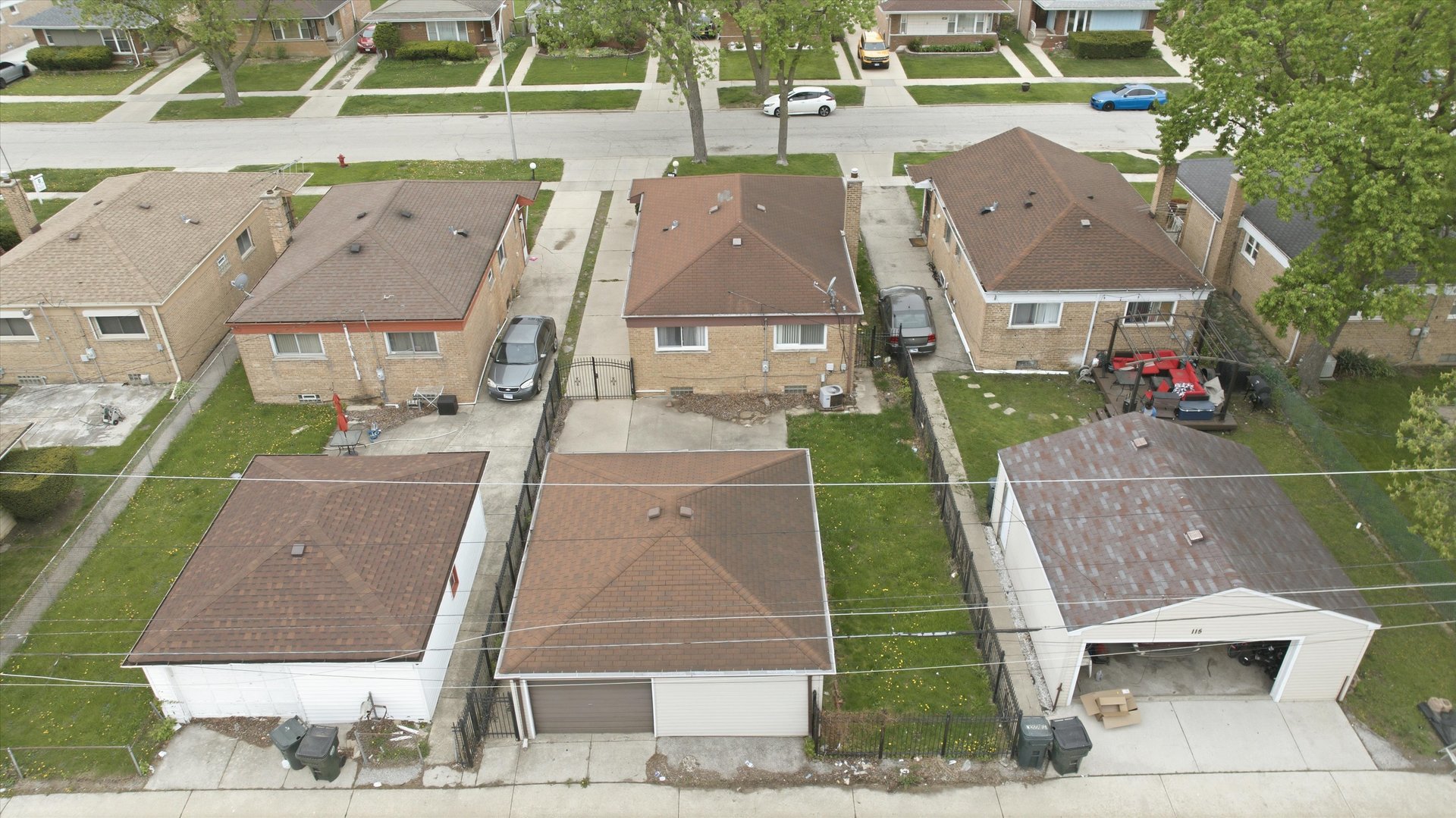 119 Rice Avenue Bellwood, IL 60104 - Photo 19 of 25 an aerial view of a house