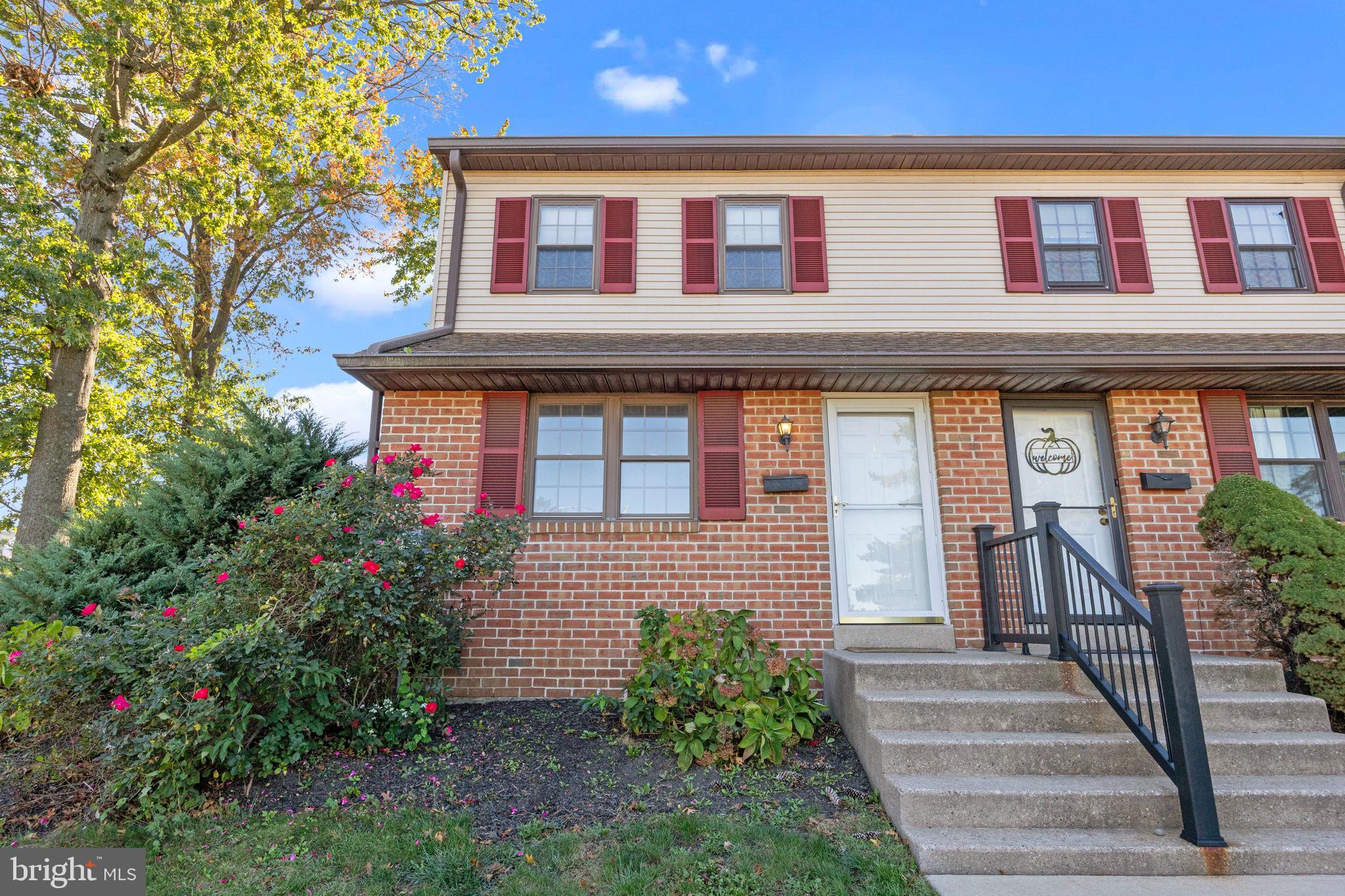 1006 North York Road, Unit 1 Willow Grove, PA 19090 - Photo 2 of 26 a front view of a house with a porch