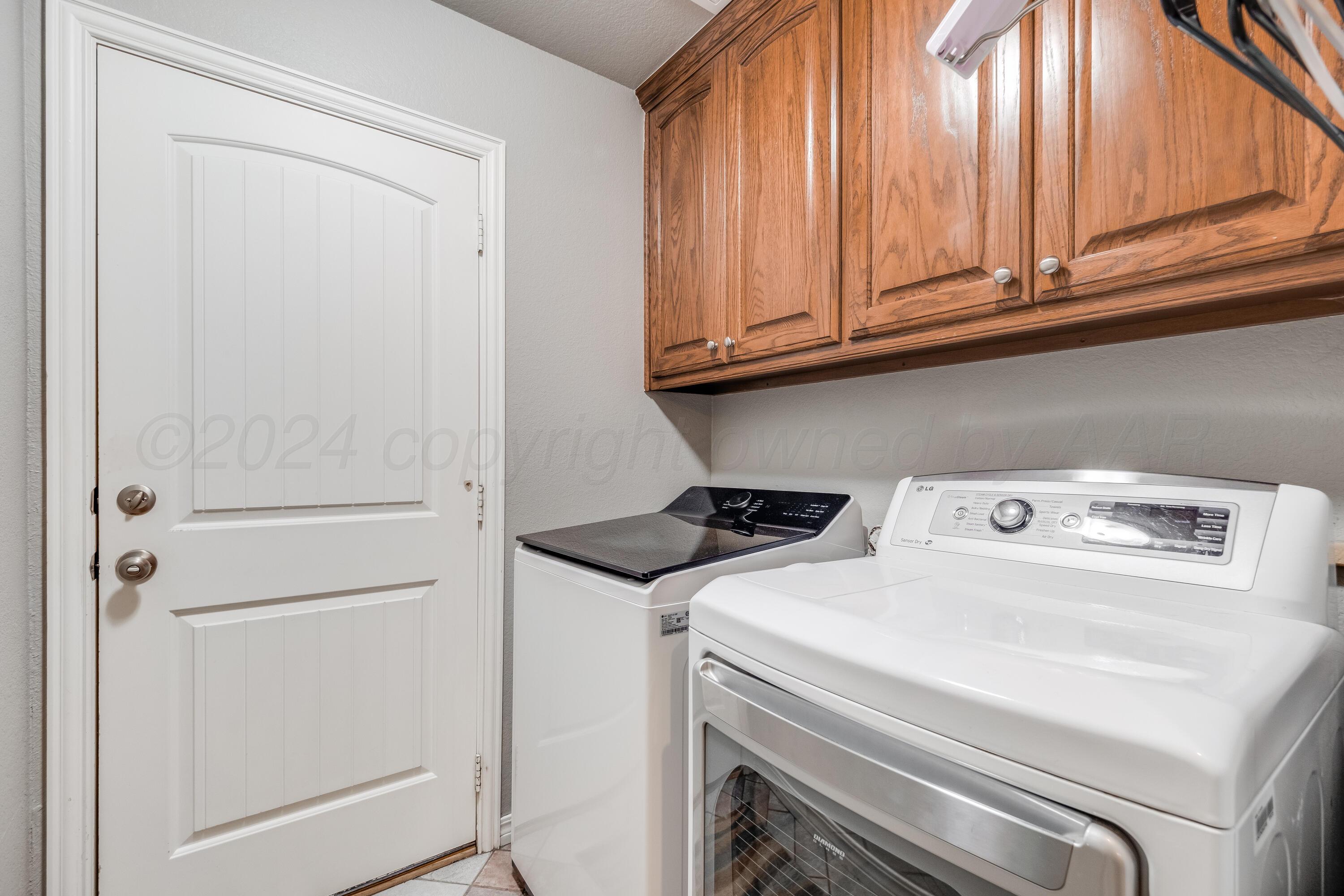 8413 Hamilton Drive Amarillo, TX 79119 - Photo 41 of 54 a utility room with dryer and washer