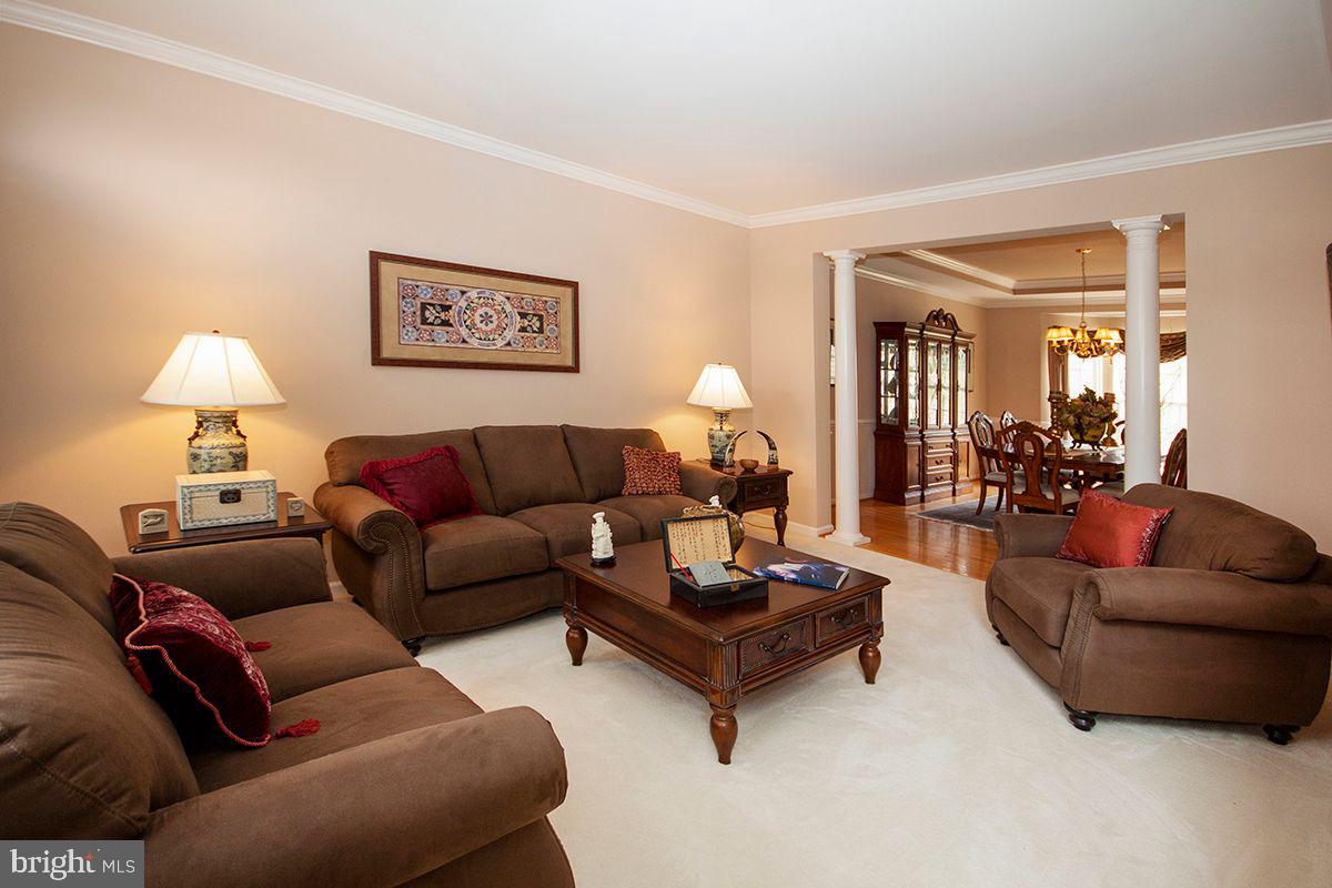 39 Red Fox Trail Sicklerville, NJ 08081 - Photo 15 of 44 Living Room: Crown Molding