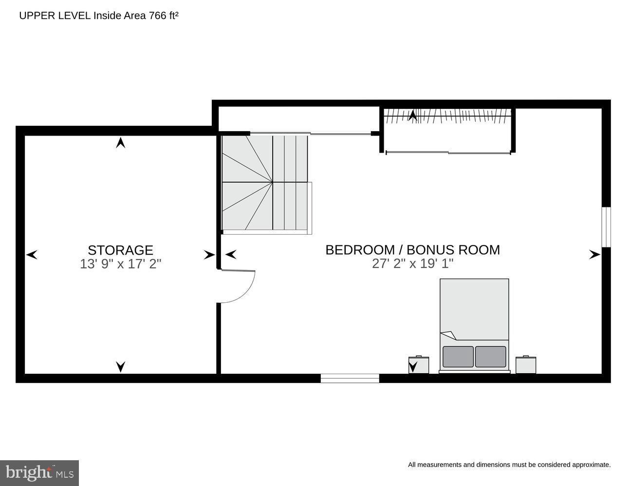 4827 Sedgwick Street Northwest Washington, DC 20016 - Photo 22 of 23 Third Floor