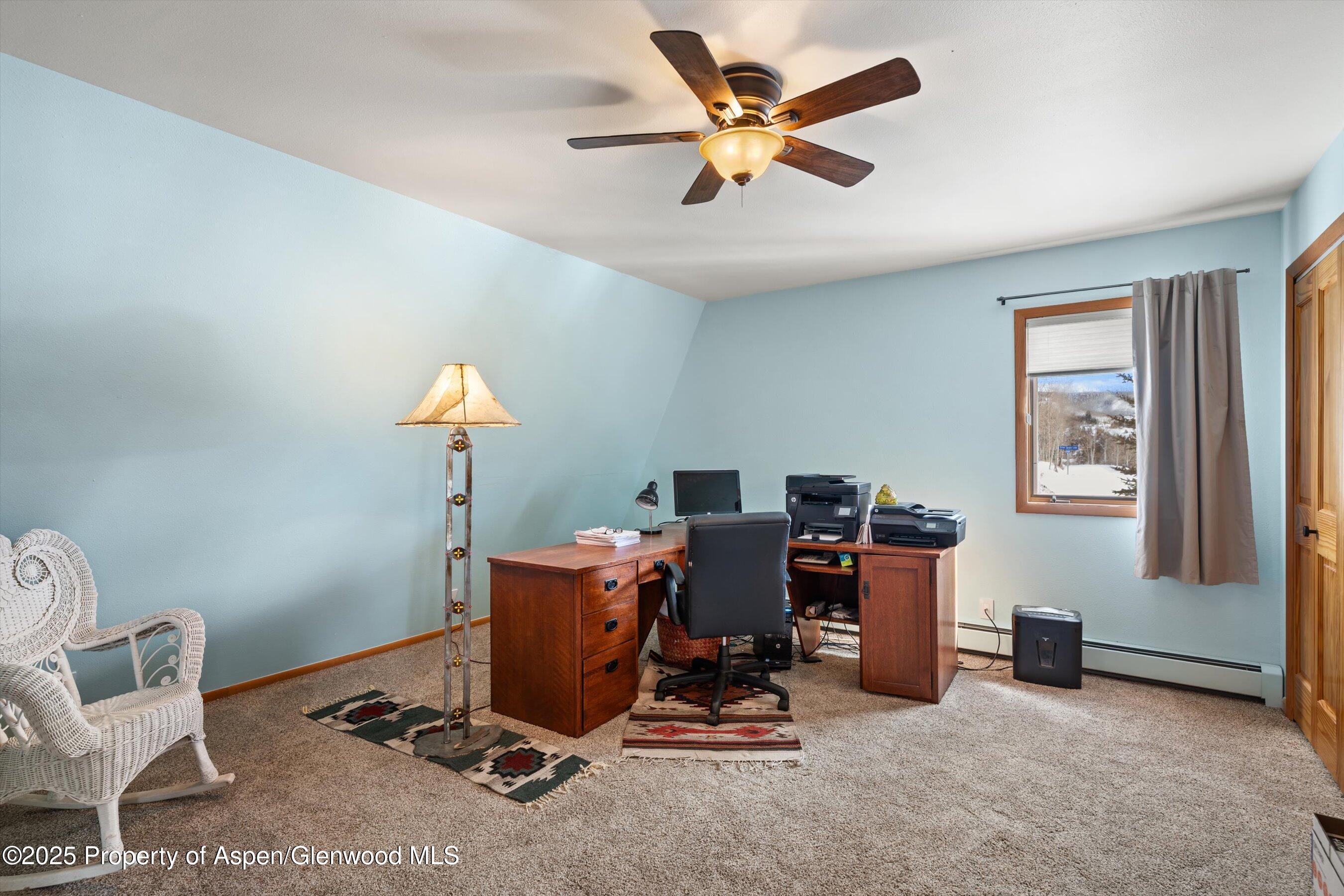 238 Hawk Lane Basalt, CO 81621 - Photo 29 of 46 a view of workspace with furniture and windows