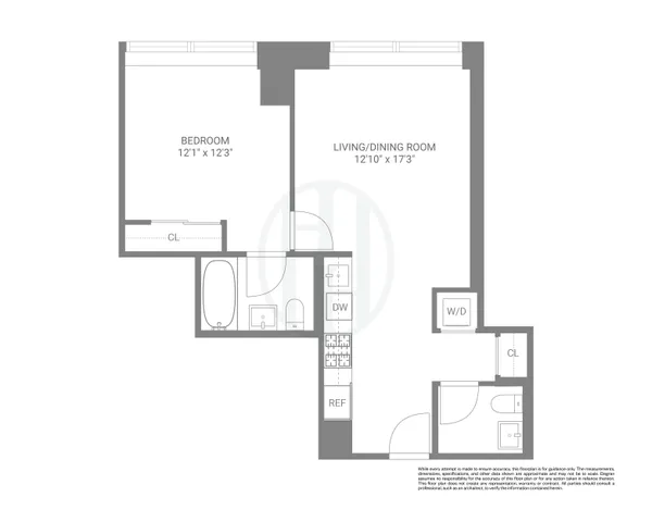 a view of a tall building