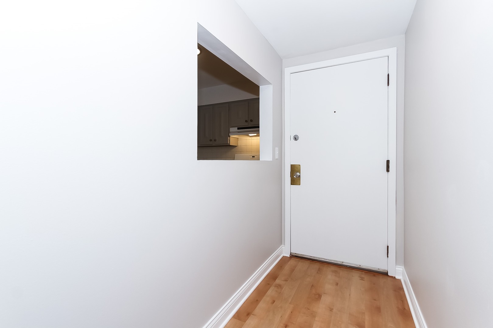 1650 Mill Street, Unit 103 Des Plaines, IL 60016 - Photo 10 of 19 a view of a small space with wooden floor