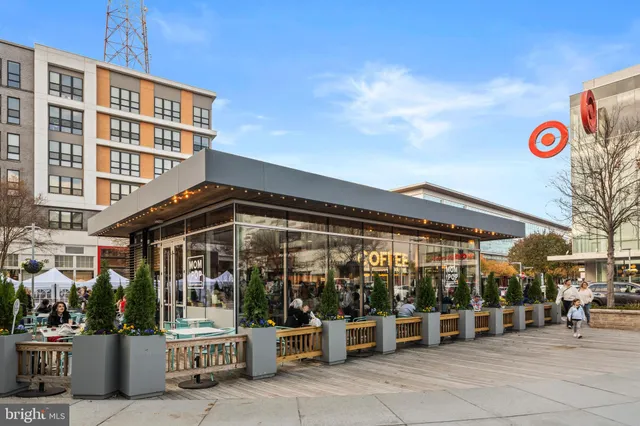 a front view of a retail shop