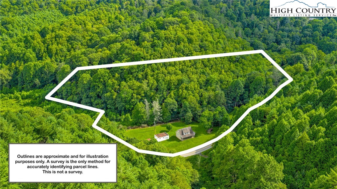 949 Coy Ham Road Lansing, NC 28643 - Photo 11 of 48 a view of a yard