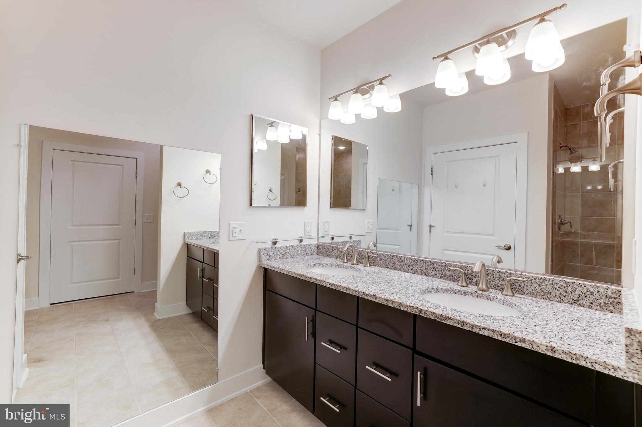 11200 Reston Station Boulevard, Unit 502 Reston, VA 20190 - Photo 9 of 40 Primary Bath with dual sink vanity
