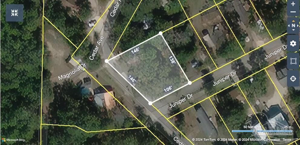 278 Cedar Avenue Freeport, FL 32439 - Photo 15 of 15 Aerial View