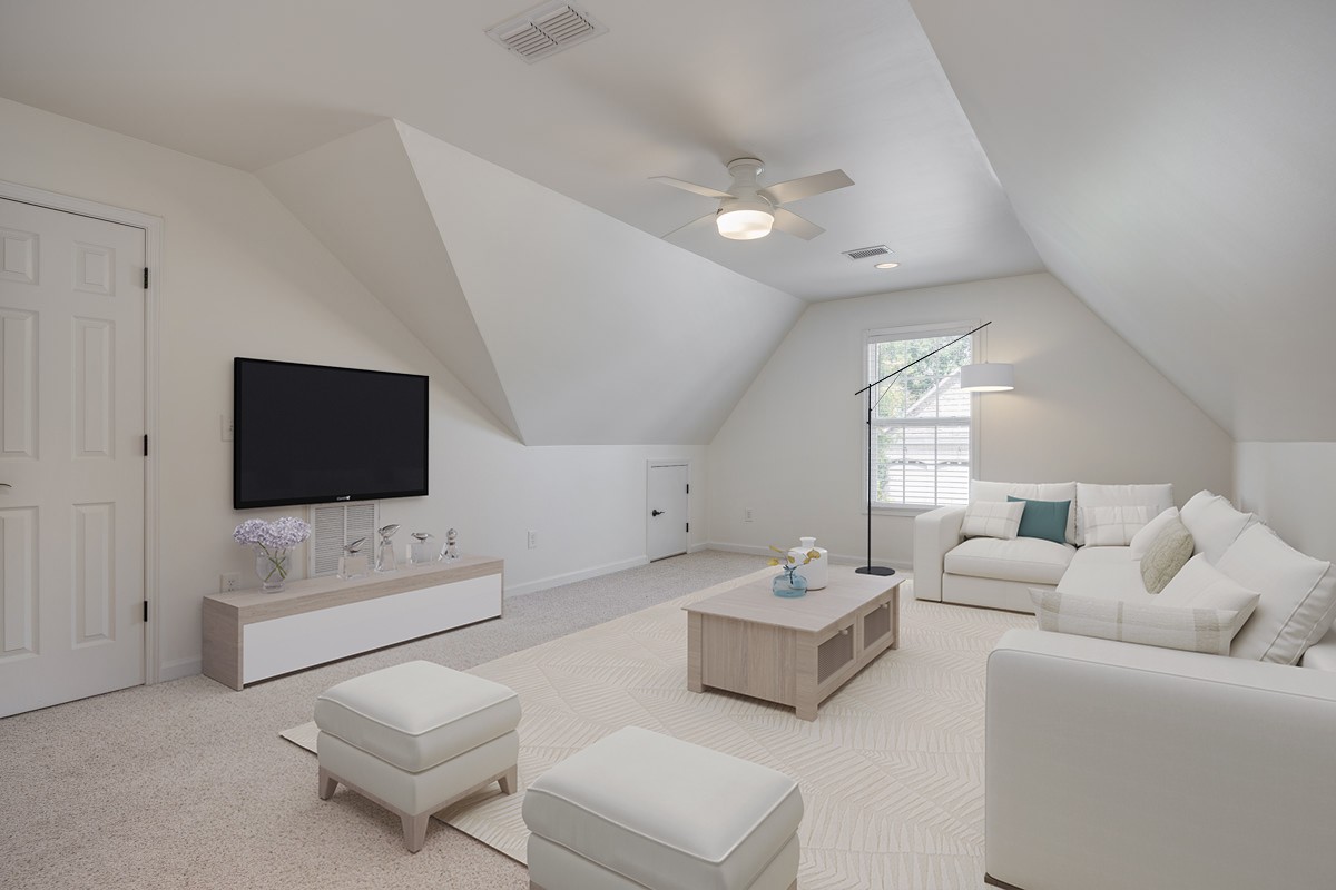 3002 Sakari Circle Spring Hill, TN 37174 - Photo 36 of 56 a living room with furniture and a flat screen tv