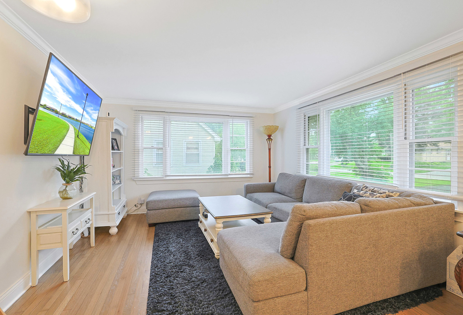 727 South Cook Street Barrington, IL 60010 - Photo 4 of 26 a living room with furniture and a large window