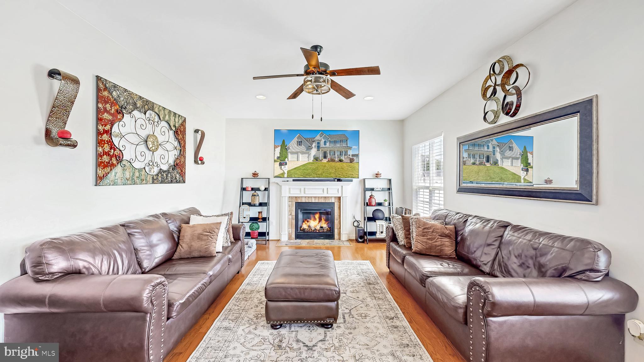 240 Mayapple Lane Magnolia, DE 19962 - Photo 17 of 93 Family Room with Gas Fireplace