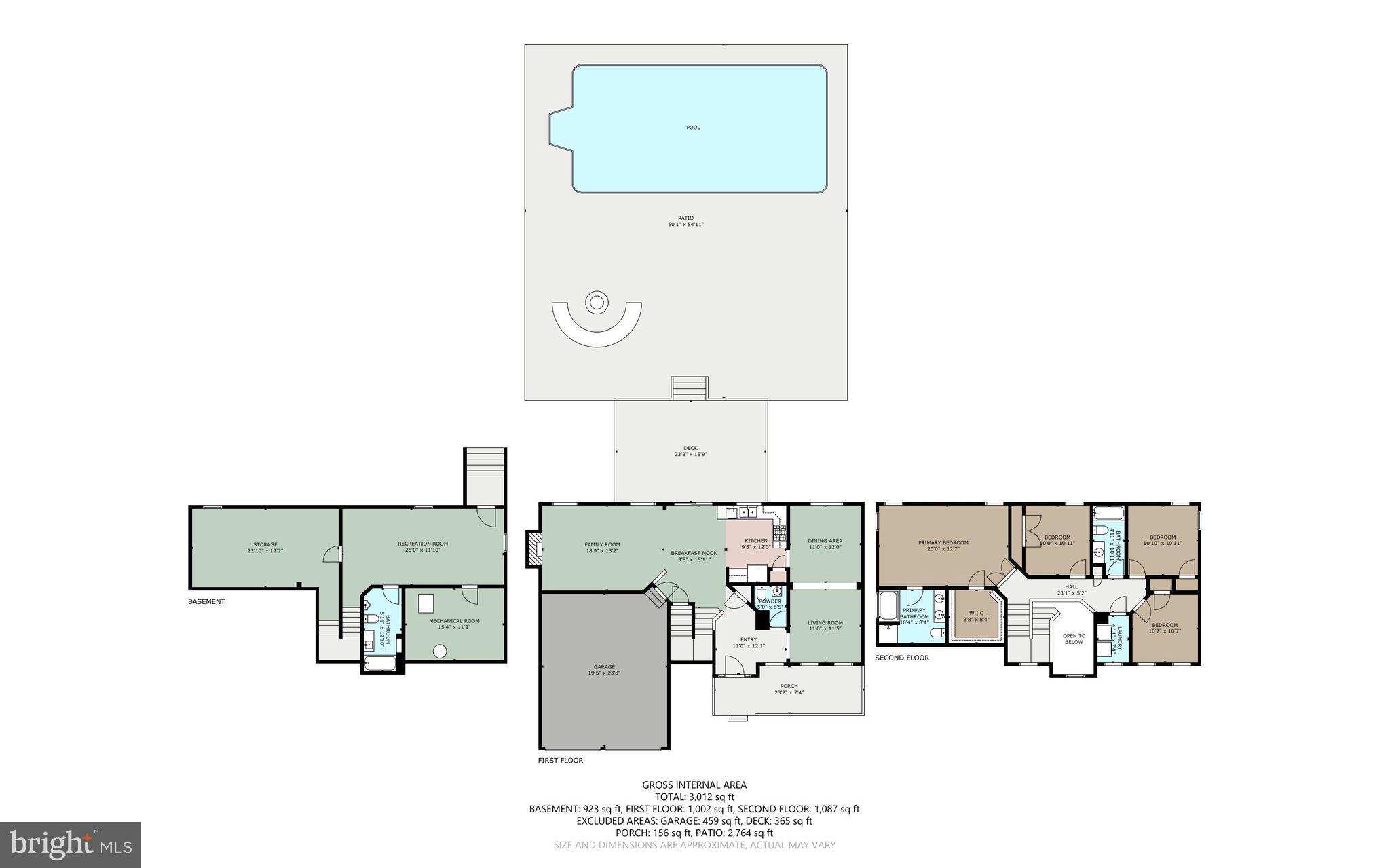 240 Mayapple Lane Magnolia, DE 19962 - Photo 40 of 93 First Floor Layout
