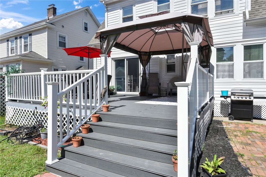 142 Lyndon Road Cranston, RI 02905 - Photo 24 of 27 142 Lyndon Rd Cranston RI 02920 - new trex decking