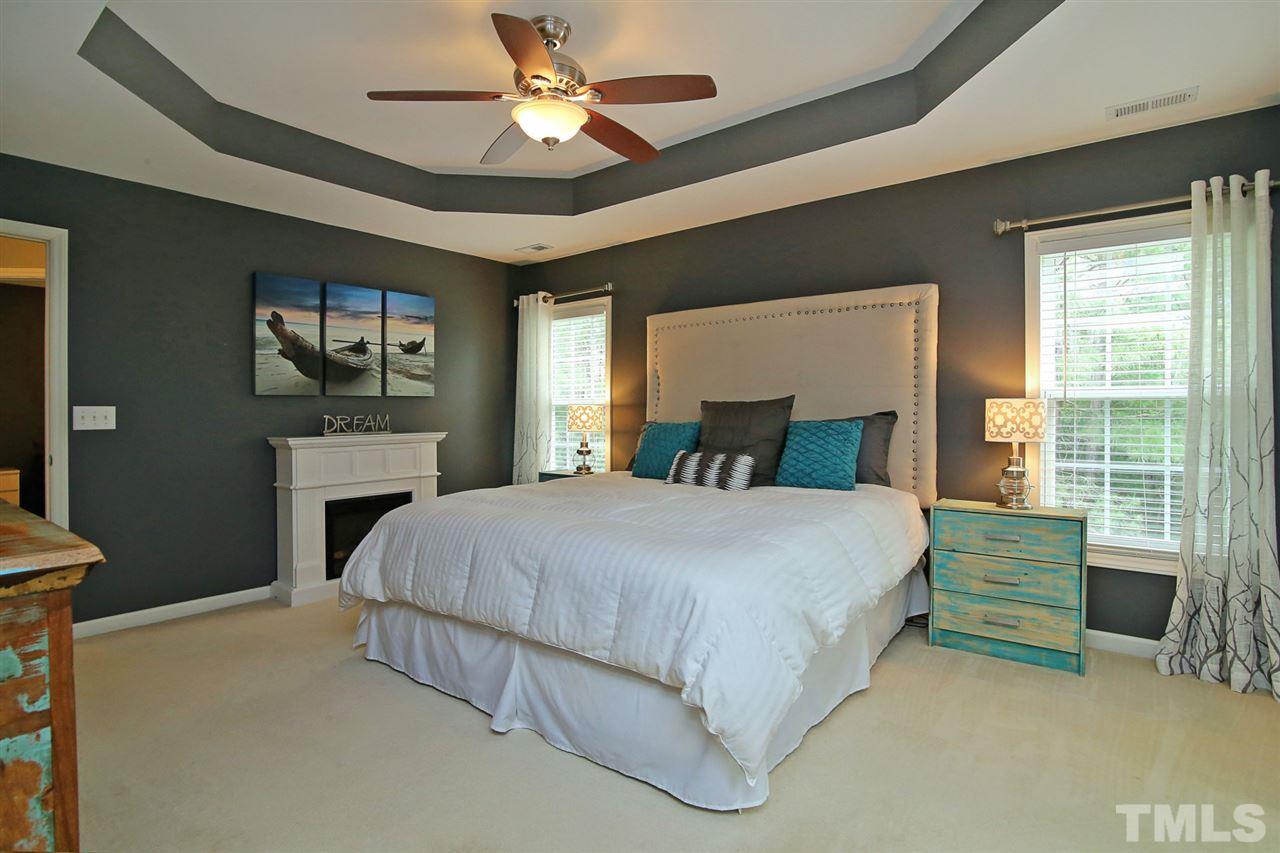 2525 Springfield Park Drive Raleigh, NC 27614 - Photo 12 of 25 Spacious master bedroom suite with plenty of room for king size bed and additional furniture.