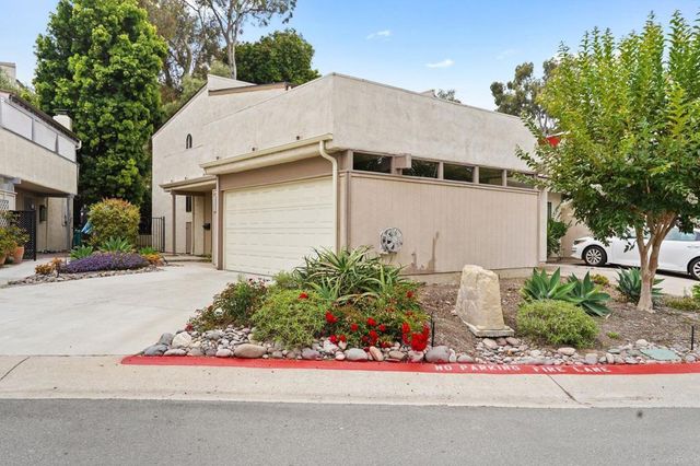 a potted plant sitting in front of a door