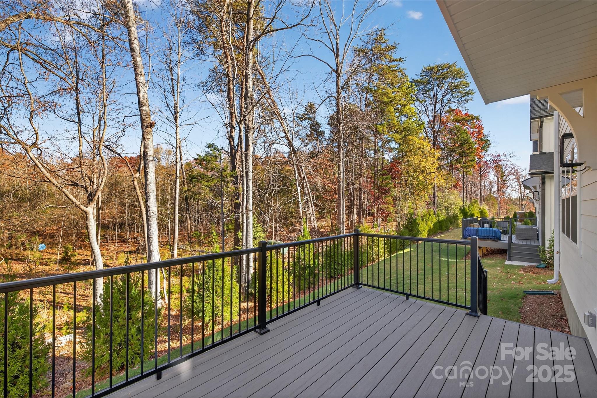 520 Zinc Drive Tega Cay, SC 29708 - Photo 19 of 20 a view of a balcony with wooden floor