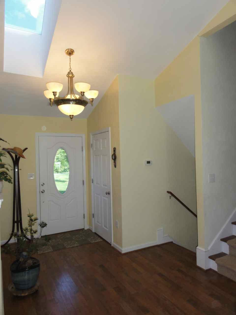 584 Zimmerman Road Blue Ridge, VA 24064 - Photo 3 of 33 a view of an entryway with wooden floor