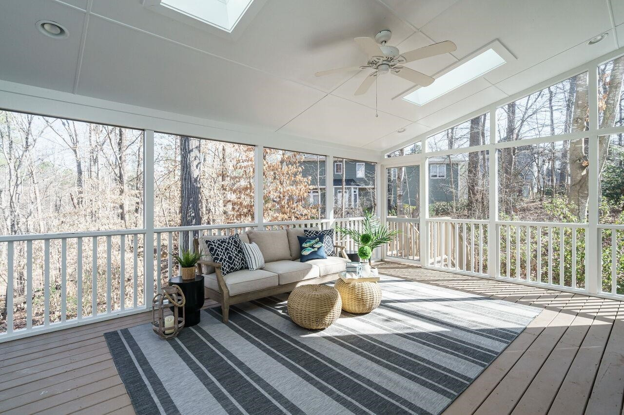 7920 Sutcliffe Drive Raleigh, NC 27613 - Photo 16 of 37 Screened porch