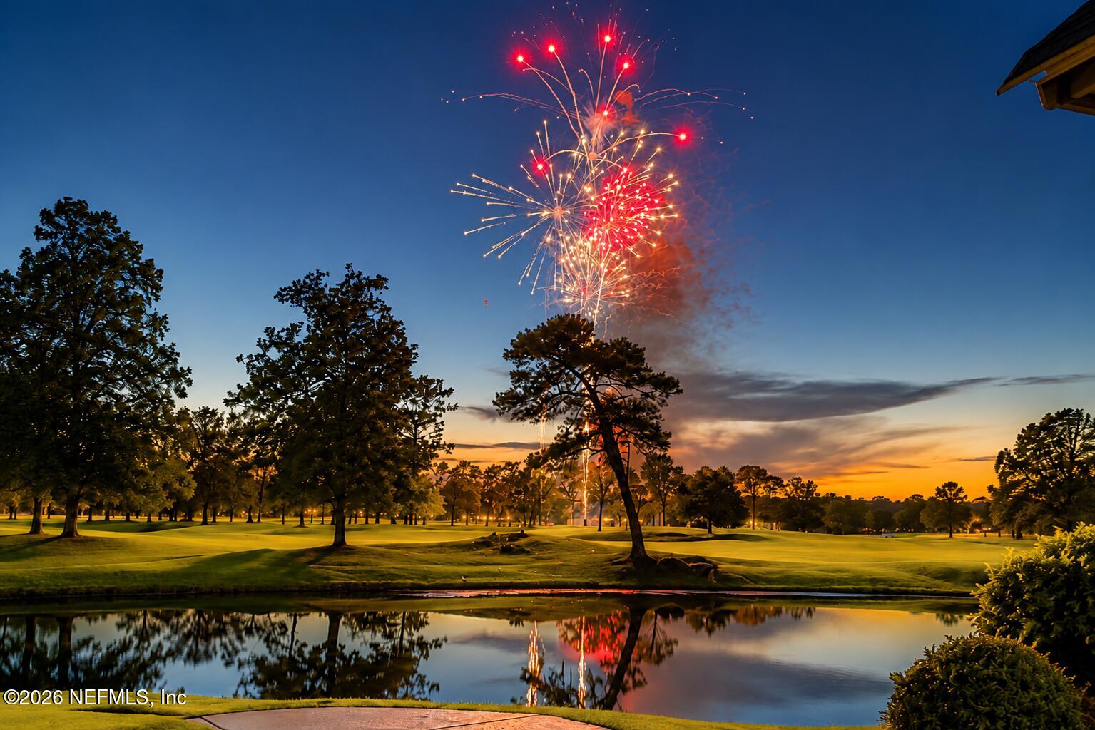 8166 Hunters Grove Road Jacksonville, FL 32256 - Photo 8 of 61 Fireworks view from this pool