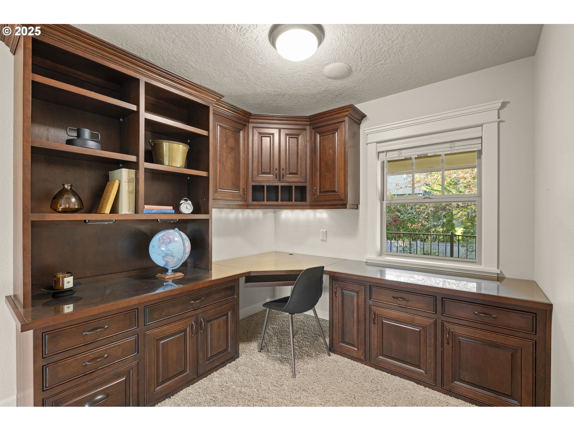 6035 Fernhill Loop Springfield, OR 97478 - Photo 35 of 48 a kitchen with a sink window and cabinets