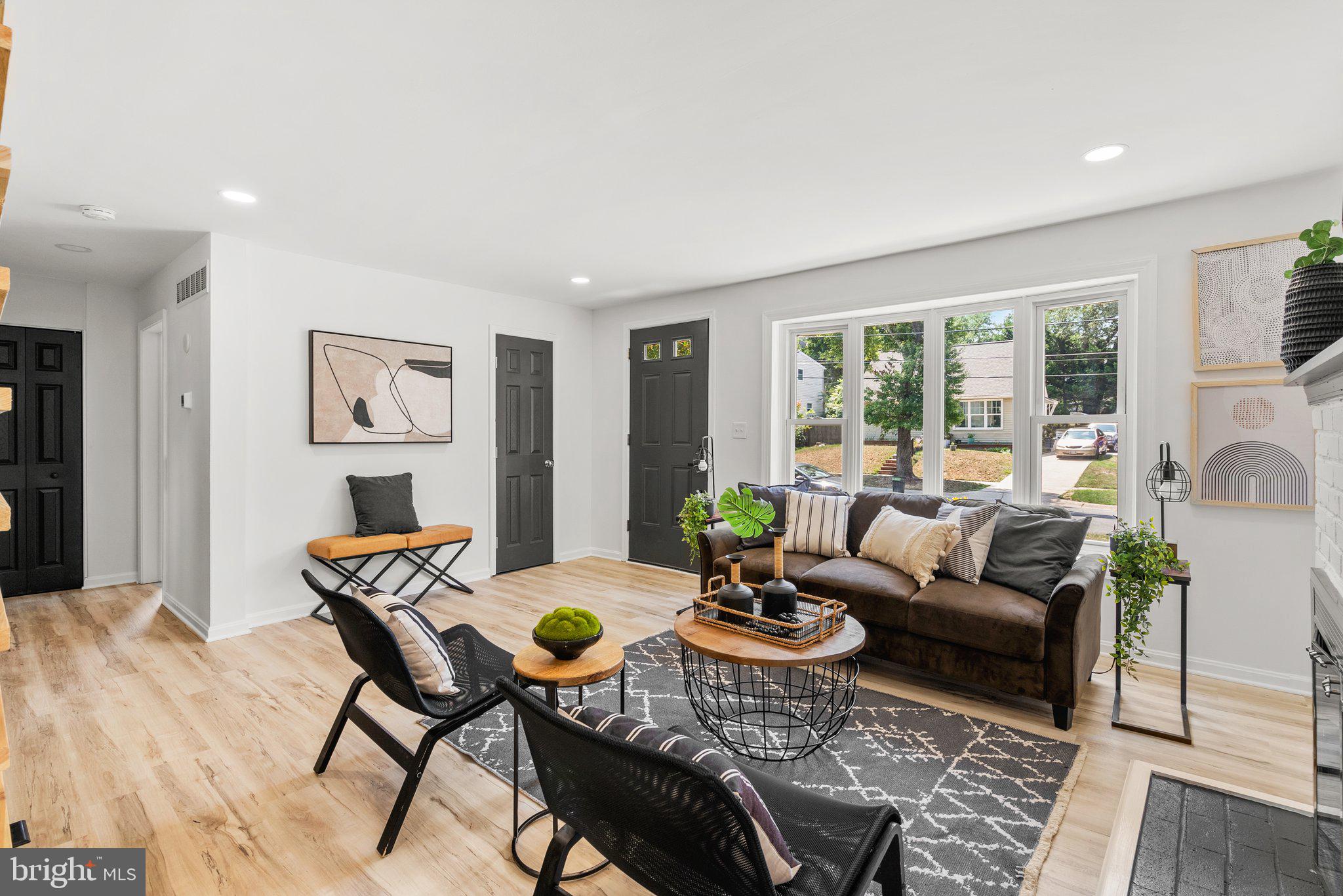 911 Kerwin Road Silver Spring, MD 20901 - Photo 7 of 54 Wide plank wood flooring