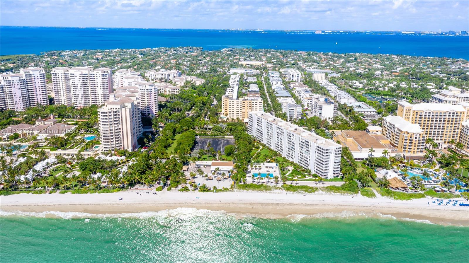 613 Ocean Drive, Unit 7C Key Biscayne, FL 33149 - Photo 42 of 42 a view of a city with tall buildings