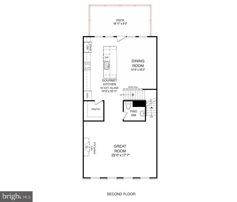 43423 Farringdon Square Ashburn, VA 20148 - Photo 29 of 31 a picture of a floor plan