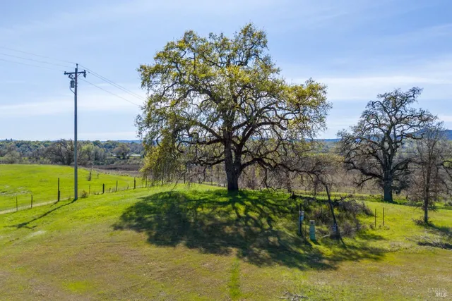 a view of an outdoor space and swimming pool