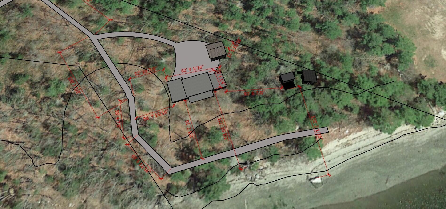 1118 Surry Road Surry, ME 04684 - Photo 10 of 33 Site with Demensions