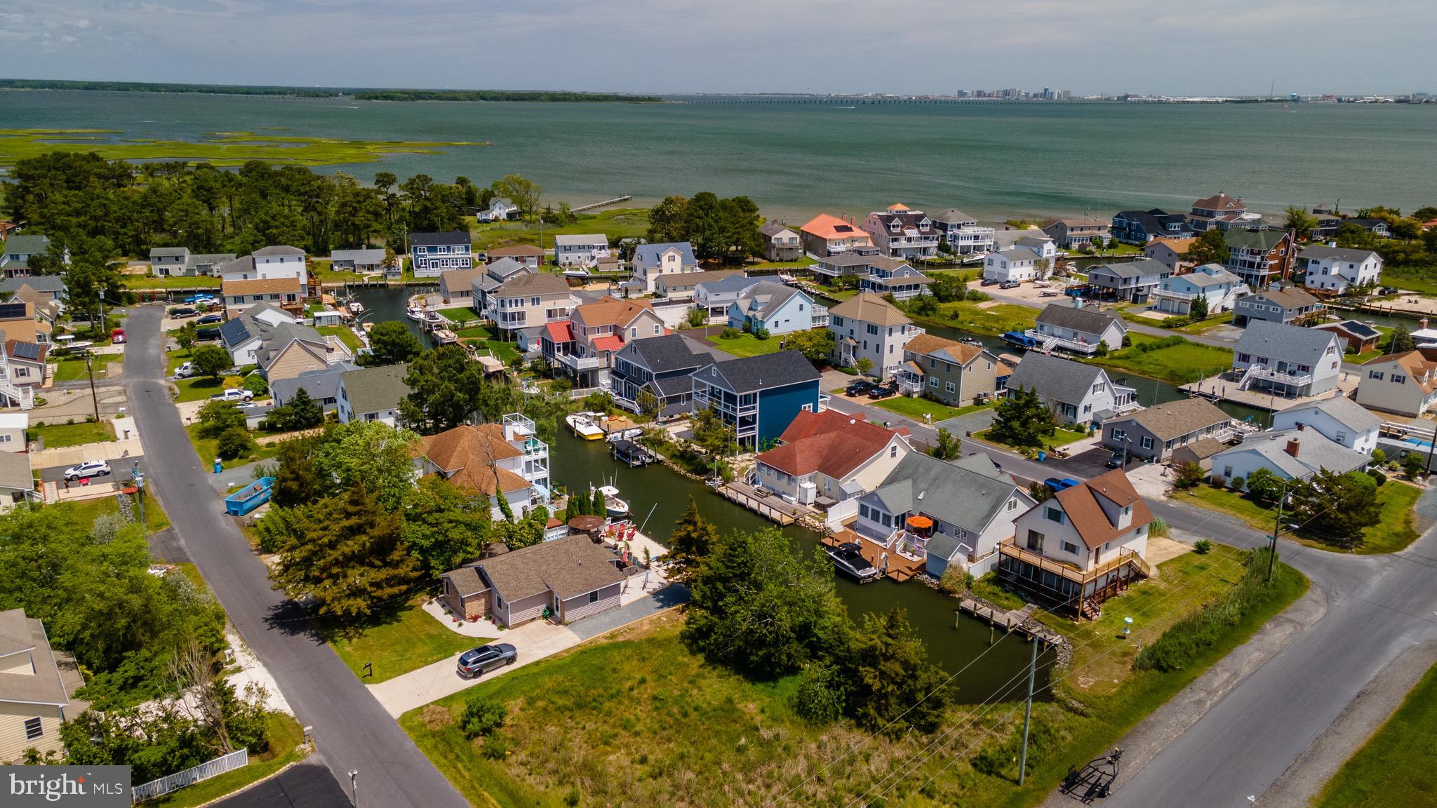 10428 Exeter Road Ocean City, MD 21842 - Photo 54 of 56 an aerial view of a houses with a lake view